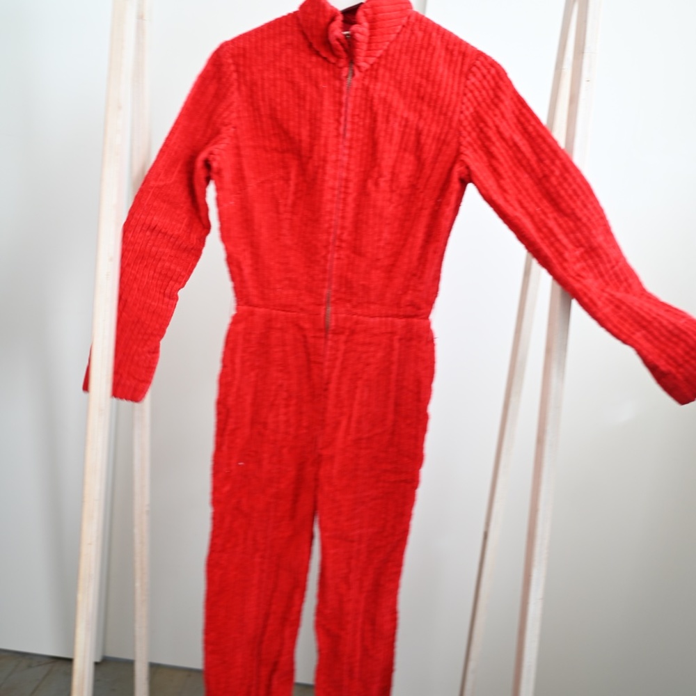 red jumpsuit - Picture 2 of 2